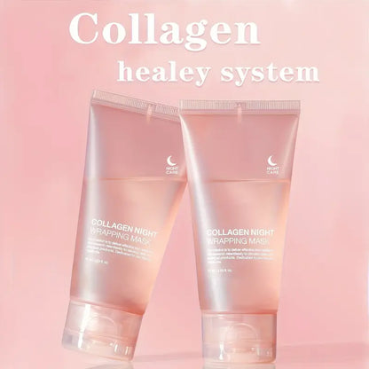 Collagan Night Wrapping Face Mask (with Nicotinamide & Hyaluronic Acid, Collagan Extract) Buy 1 Get 1 Free